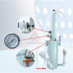 Manual Stainless Steel <b>Pressure</b> <b>Vessel</b> Glue Dispensing Controller with Dual Port Precision Electromagnetic Valve ASME Certified - Product Image 2
