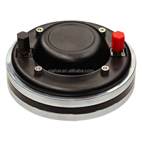QIAHAI AUDIO Tweeter N48 en néodyme de 2 pouces, gorge de 1 pouce, bobine vocale de 1,5 pouce, 80W RMS, 1,5kHz, diaphragme en titane, transducteur compressé