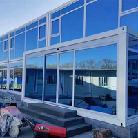 Maison préfabriquée pour l'exportation CE Standard 20 pieds Maison de vacances en conteneur pour hôtel Maison de conteneur préfabriquée de luxe