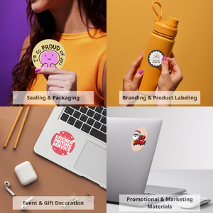 Factory-Direct OEM Custom Vinyl Waterproof Oil-Proof UV-Resistant Glossy Laminate Sports Brand <b>Label</b> Custom Stickers Printing - Product Image 5