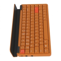 Clavier mécanique sans fil 2,4 GHz à profil bas en alliage d'aluminium 84 touches avec rétroéclairage LED, interrupteurs Kailh, combo BT/USB, nouveau clavier triple