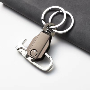 Đa Chức Năng Keychain Fidget Spinner Với Mở Chai Điện Thoại Di Động Chủ Đôi Nhẫn Sáng Tạo Kim Loại Eo Treo Quà Tặng - Product Image 4