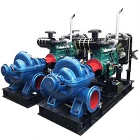 Pompes multi-étages à fente axiale à double aspiration, Pompe centrifuge monostade à fente axiale