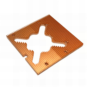 Services de fabrication sur mesure OEM/ODM de dissipateurs thermiques en aluminium, fraisage CNC, anodisation, extrusion, refroidisseur d'air, usinage thermique - Product Image 1