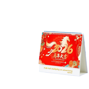 2026ใหม่ปฏิทินตั้งโต๊ะปฏิทินติดผนังบ<span class=keywords><strong>ร</strong></span>ิษัทสั่งทำตามแบบปีผลิตโฆษณาบ<span class=keywords><strong>ร</strong></span>ิษัทปฏิทินม้า - Product Image 6