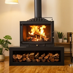 Estufa de Leña de Hierro Fundido de Alto Rendimiento para Calefacción Interior del Hogar, Venta al Por Mayor - Product Image 4