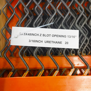 เหล็กป้องกันการอุดตันทำความสะอาดด้วยตนเองตาข่ายลวดถักทนต่อการกัดกร่อนรูรับแสง2-100มม. สำหรับทำเหมืองกลองแบบสั่น - Product Image 4