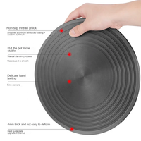 Plateau de dégivrage en aluminium pour la maison, plaque diffuseur de chaleur pour cuisinière à gaz