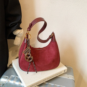 Bolso Hobo de PU para Mujer, Estilo Retro, Diseño de Media Luna, Multiusos, de Hombro, Cruzado, con Asa Superior y Cierre de Cremallera, Tendencia de Moda 2026 - Product Image 6