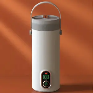 Переносной электрический чайник 27000 мА, Термокружка для приготовления чая, кофе, путешествий, кипячения воды, сохраняющий тепло, умный чайник для воды, кухонные приборы