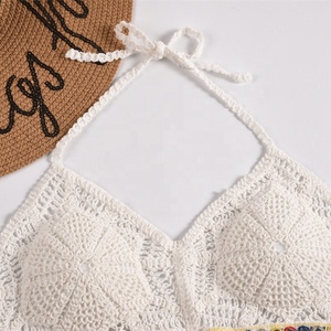 Traje <span class=keywords><strong>de</strong></span> Baño <span class=keywords><strong>de</strong></span> Ganchillo <span class=keywords><strong>para</strong></span> Mujer, Estilo Bikini, <span class=keywords><strong>para</strong></span> Vacaciones Navideñas, Compatible con OEM y ODM, Ideal <span class=keywords><strong>para</strong></span> Viajes a <span class=keywords><strong>Destinos</strong></span> Cálidos - Product Image 4