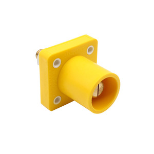 Conector Macho de Montaje en Panel <span class=keywords><strong>Camlock</strong></span> WOINSPODER, Serie <span class=keywords><strong>400</strong></span> <span class=keywords><strong>Amp</strong></span> 600V, 16 M12, Contacto de Latón con Perno Roscado para Distribución de Energía - Product Image 6