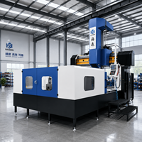 Machine de fraisage et d'alésage CNC à portique de haute précision avec broche BT50 de 40 à 6000 tr/min pour l'usinage industriel