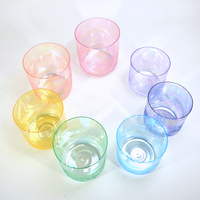 Ensemble d'Alchimie en Quartz de Haute Qualité, Instruments de Guérison Sonore pour Bain Sonore, Bols Chantants en Cristal pour la Méditation