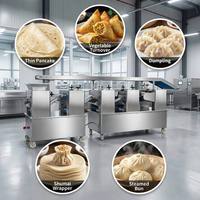 Nueva Máquina Automática EMIN para Hacer Láminas de Masa para Producción y Procesamiento en Panaderías con Nueces y Leche 220/380V
