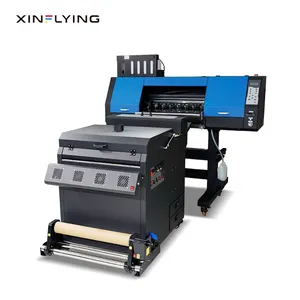 Maintenance For Life 60cm T Shirt Transfer Printing Machine Heat PET Film Printer With Dual 4720 Print Heads DTF Printer Digital