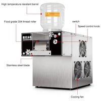 Machine de pulvérisation de neige en acier inoxydable Offre Spéciale haute productivité 220V sorbetière 60kg capacité de stockage nouvel état