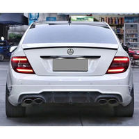 Kit carrosserie C63 pour Mercedes-Benz Classe C W204 LCI 2011-2014, mise à niveau vers un kit carrosserie complet AMG