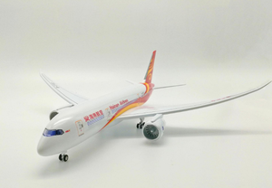 Mejor venta <span class=keywords><strong>Boeing</strong></span> 787 Hainan Airlines LED modelo de avión control de voz pasajero resina avión Modelo 1:130 43CM - Product Image 6