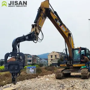 掘削機搭載油圧コンクリートパイルドライバーバイブロハンマーパイルハンマー