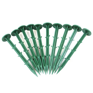 Ancrages en tissu plastique Fixation en plastique Brochet Pointe de sol en plastique pour bâche Ancrage au sol pour jardin - Product Image 6