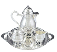Nouvelle collection : Ensemble théière et carafe à café en acier inoxydable, personnalisable, écologique, pour la maison et l'hôtellerie
