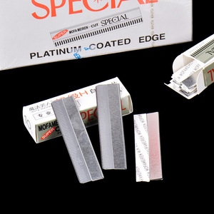 Cuchillas para cejas Soumei Hidemi Super H Platinum, 10 unidades, para recortar, afeitar y uso estético - Product Image 5