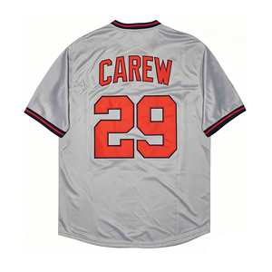 Maillots de baseball rétro pour hommes, version nostalgique, cousus, 30 <span class=keywords><strong>Nolan</strong></span> <span class=keywords><strong>Ryan</strong></span>, 44 Reggie Jackson, 29 Rod Carew, tailles S-3XL - Product Image 3