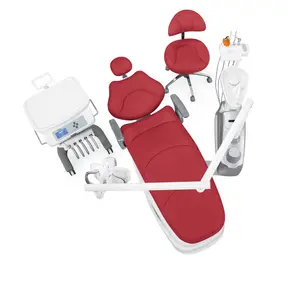 Dental unit/cheap dental chair K-808 with strong electric ceramic tray mobility