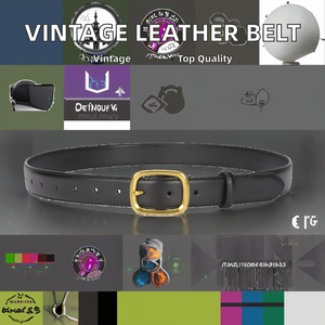 Cinturón formal de piel de vaca antiguo para mujer, cinturón informal de mezclilla de alta calidad con hebilla de aleación para mujer, venta al por mayor - Product Image 2