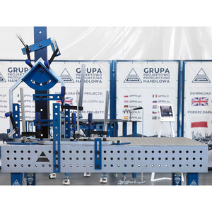 Banco de soldadura SteelMax INOX GPPH 1,5x1,48 m, espesor de 15mm, agujeros de 28mm - Product Image 6
