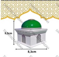 Nouvellement Design Ramadan Mosquée EU Plug Ruqyah Lecteur Musulman Électrique Portable Coran Zikir Haut-Parleur avec Lumière LED