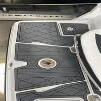 Plateforme de bain Monterey 258SS 2019, tapis de cockpit en mousse EVA imitation teck, style SeaDek MarineMat, auto-adhésif