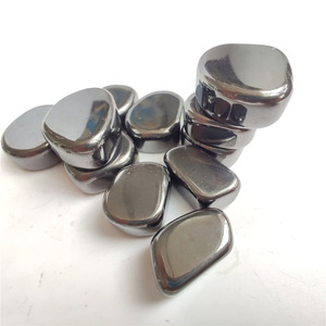 Vente en gros de pierres roulées polies en cristal, grossiste en pierres précieuses, hématite noire roulée pour la décoration intérieure - Product Image 3