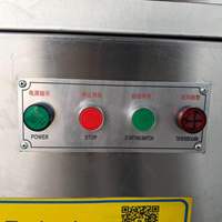 Machine à hacher la viande fraîche industrielle, hachoir automatique pour bœuf et porc, machine de production de saucisses et de boulettes de viande en SUS304