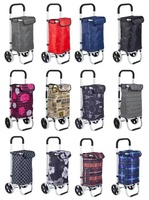 Panier personnalisé pour supermarché Panier pliable portable en alliage d'aluminium pour légumes