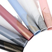 Papier d'emballage mat imperméable spécial pour bouquets de fleurs, vente en gros d'usine