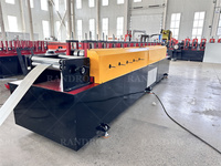 RANDRO Machine de fabrication de goujons de quille légers pour cloisons sèches et métal Rouleau d'acier à canal C formant la machine à purlin pour cloisons sèches CD UD UW CW