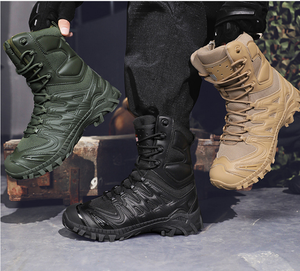 Botas Tácticas DF0726 Camuflaje Negro 5AA UZMK AS33 Nueva Versión, Botas Militares de Corte Alto para Hombre, para Entrenamiento, Senderismo y Actividades al Aire Libre - Product Image 6