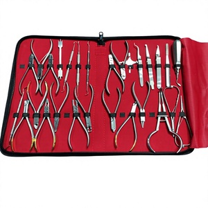 Juego de Instrumentos Dentales de Ortodoncia Avanzada para Procedimientos de Ortodoncia con Kit de Precisión de 27 Piezas - Product Image 1