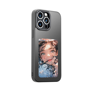 Tự làm 4 màu tùy chỉnh <span class=keywords><strong>NFC</strong></span> E Ink trường hợp điện thoại với hình ảnh hiển thị với kỹ thuật số màn hình LED cho điện thoại - Product Image 1