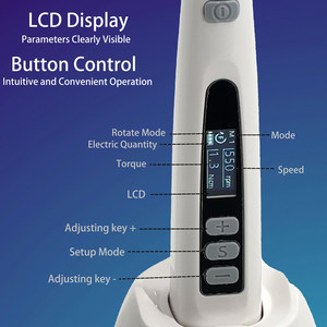 Motore Endodontico Elettronico LED 16:1 con 9 Modalità Wireless per Trattamento Canalare Attrezzatura Dentale Motore Rotante Endo - Product Image 3