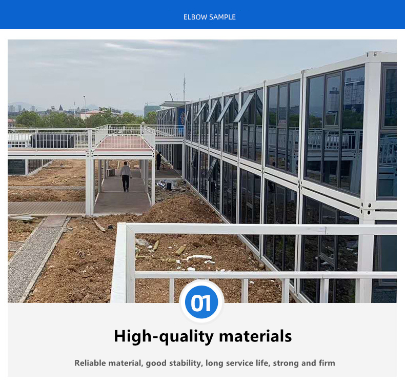 160square Sandwich Panel Flat Pack Prefab House Office