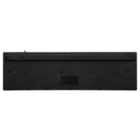 Nouveau clavier de jeu LED RGB rétroéclairé personnalisé en usine, 104 touches, filaire USB, anti-ghosting, pour droitier, noir, pour ordinateur de bureau