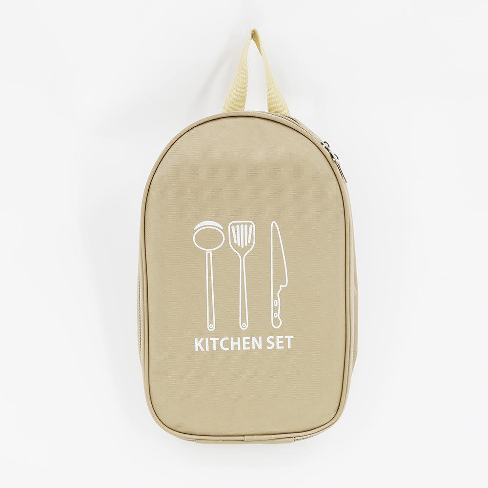 ถุงเก็บอุปกรณ์ครัวสีกากี