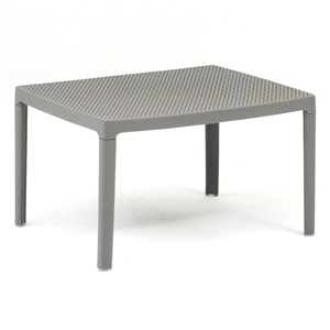 Tavolino da <span class=keywords><strong>esterno</strong></span> quadrato in plastica da <span class=keywords><strong>esterno</strong></span> per mobili da giardino Uland - Product Image 1