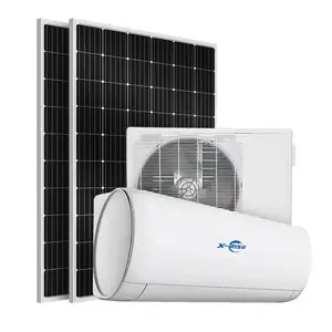 9000BTU Inverter AC/DC Hybrid Solar Split AC New Indoor Outdoor Efficient Refrigeration System Excellent After-Sales Service
