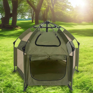 Rüzgar Vadisi Hızlı Kurulum Evcil Hayvan Evi Egzersiz Çadırı Katlanabilir Nefes Alabilen Oxford Kumaş Düğme Kapatmalı <span class=keywords><strong>2</strong></span> Köpek İçin Her Mevsim Yaşam Kullanımı - Product Image 6