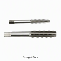 Wire Thread Insert Tap M8x1.25 HSS 6542 Right Hand Straight Spiral Flute Helical Coil Insert Tap Thread Repair Tool