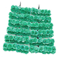 Fleur en papier rose simulée, boîte cadeau de fleurs artificielles, boîte à bonbons, mini fleur artisanale pour la décoration